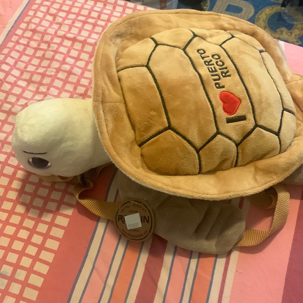I ❤️ Puerto Rico turtle bag